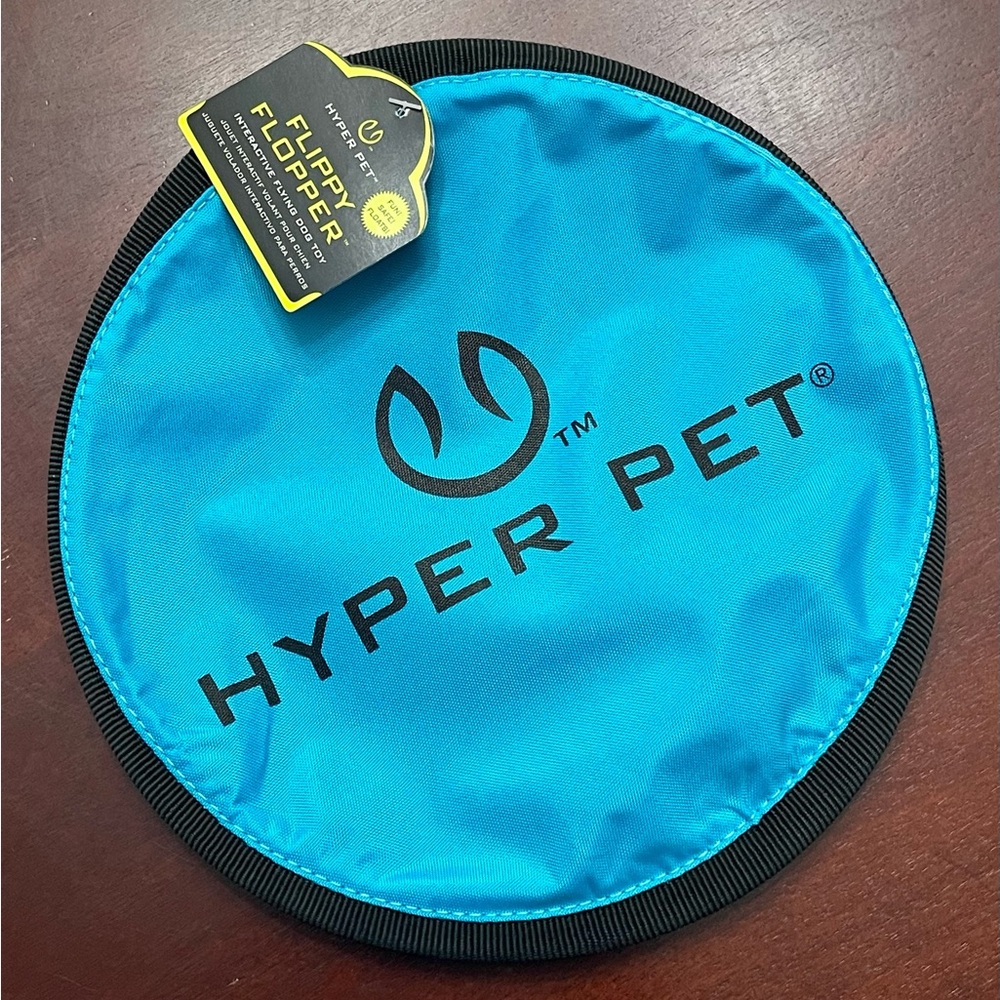Blue Flippy Flopper Dog Frisbee